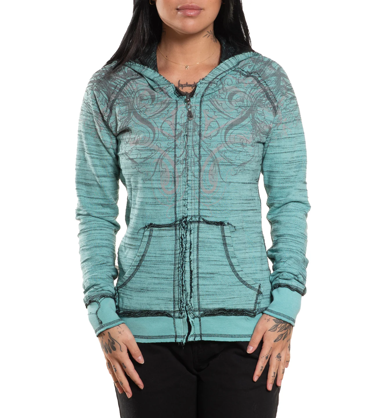 Jasmine Zip-Up Hoodie