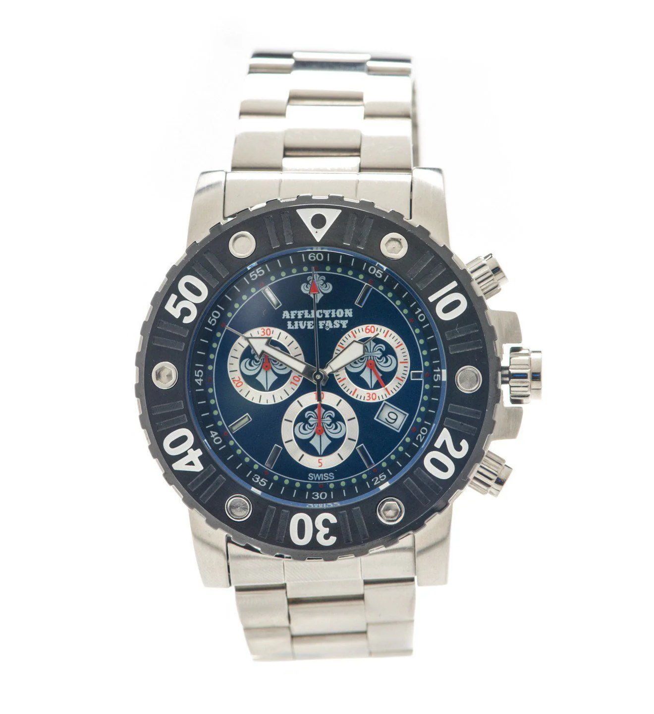 Gents Chronograph Steel Watch