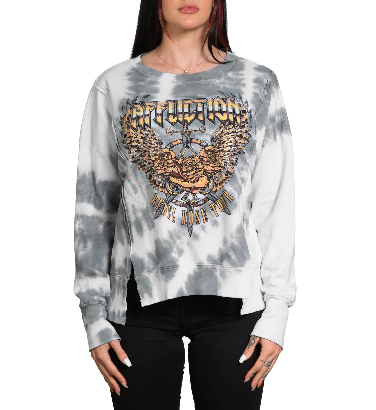 Rebel Rose Tour LS Crewneck