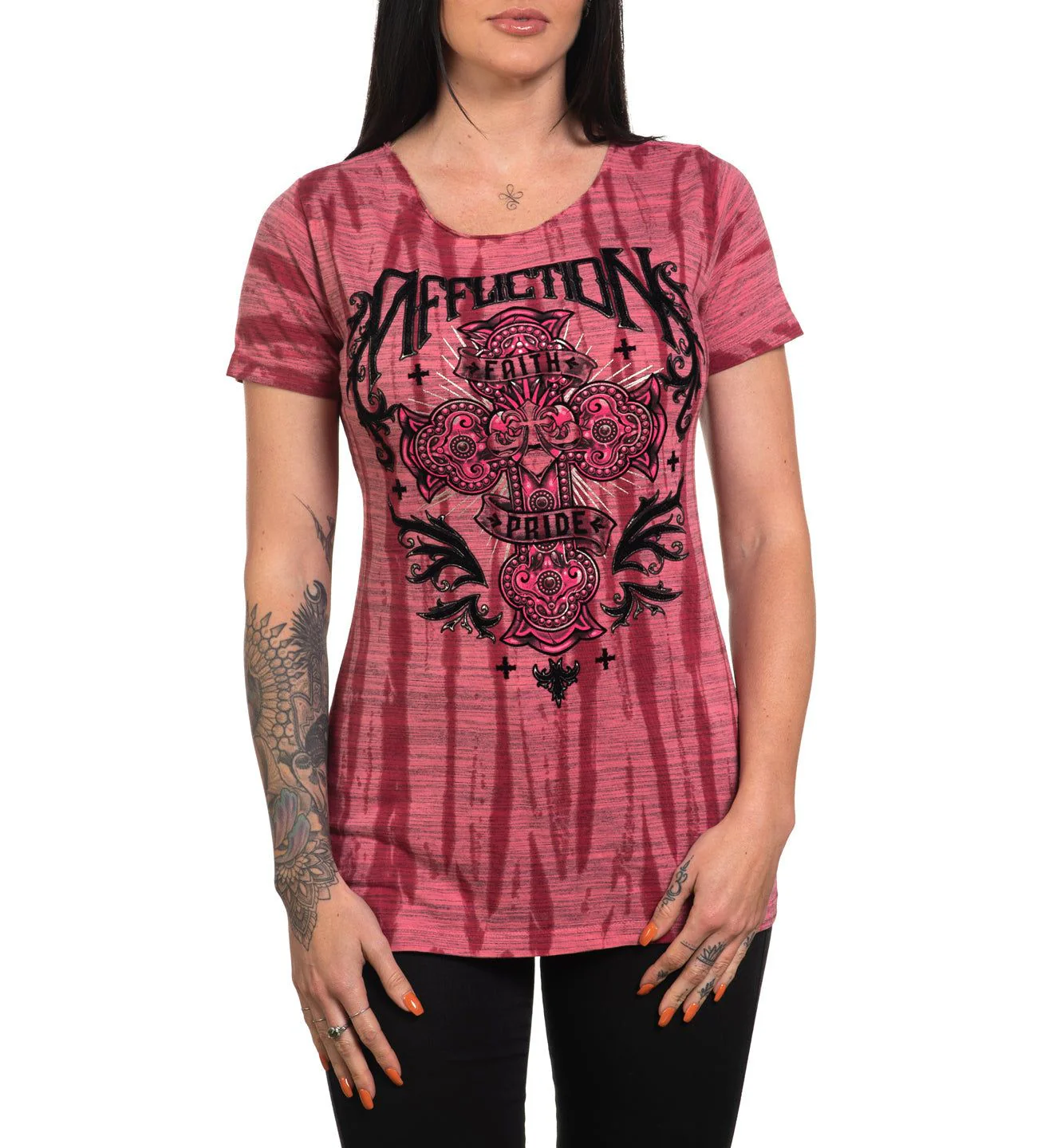 Glimmery Smoke Tee
