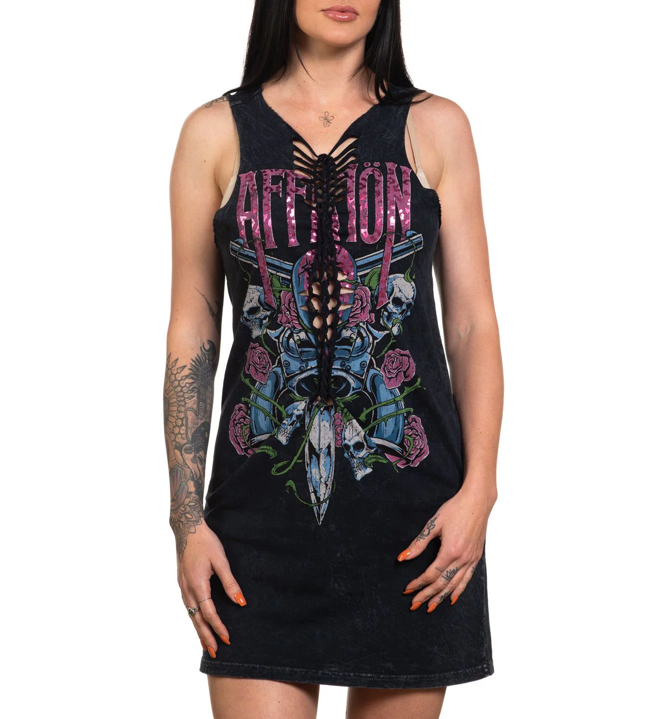 Killer Heart Shirt Dress