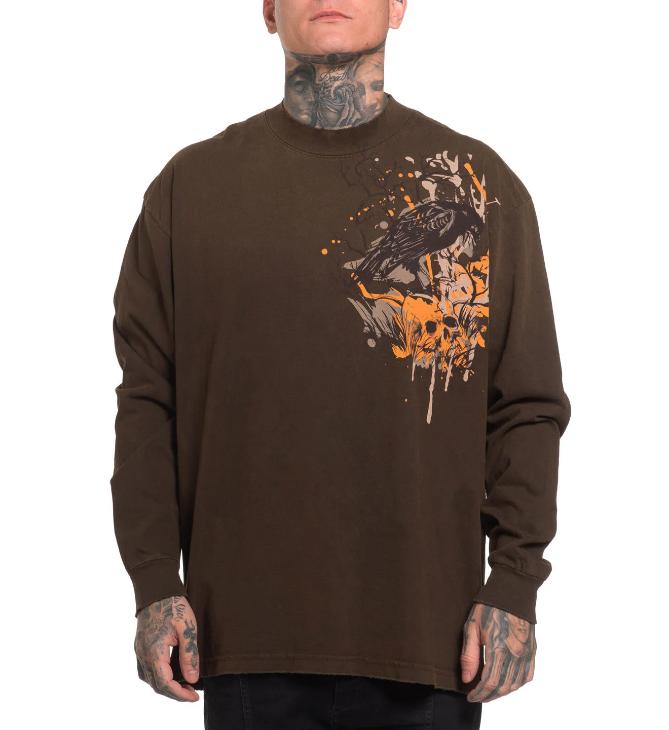 Crow LS Tee