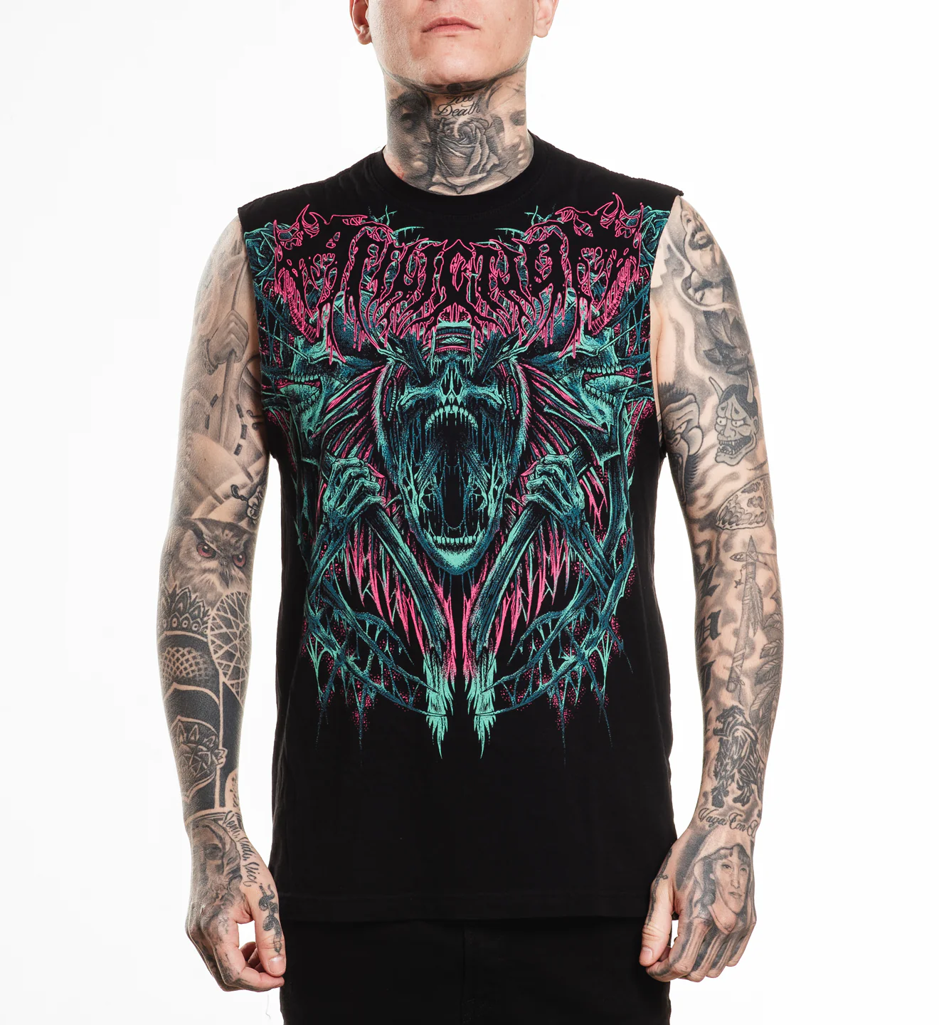 Pale Sky Muscle Tank