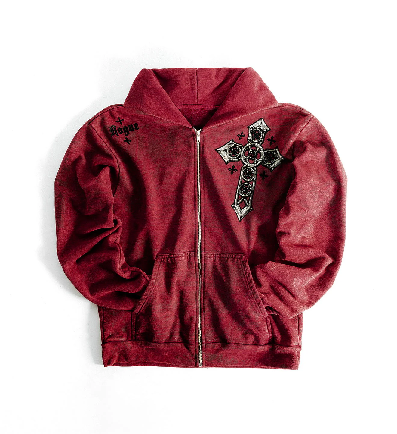 Rogue Crossed Zip-Up Hoodie